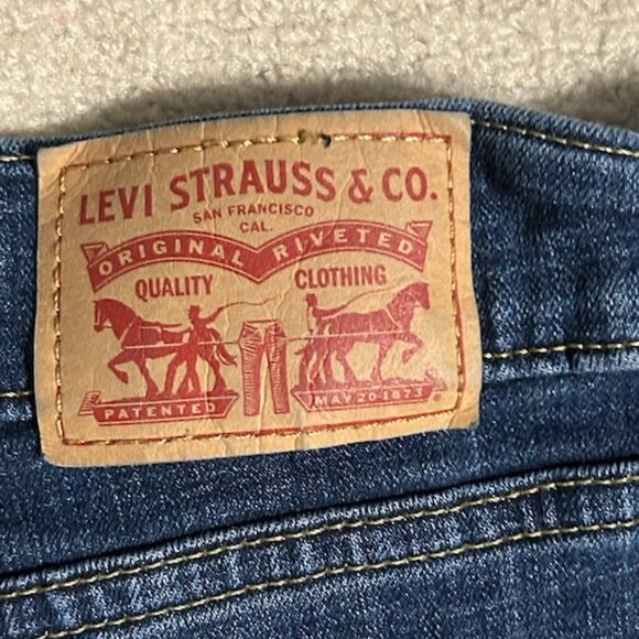 Levi's Classic Straight Jeans Women's Size 33/16 - Picture 6 of 8